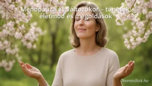 Middle-aged woman enjoying nature symbolizing menopause and midlife wellness